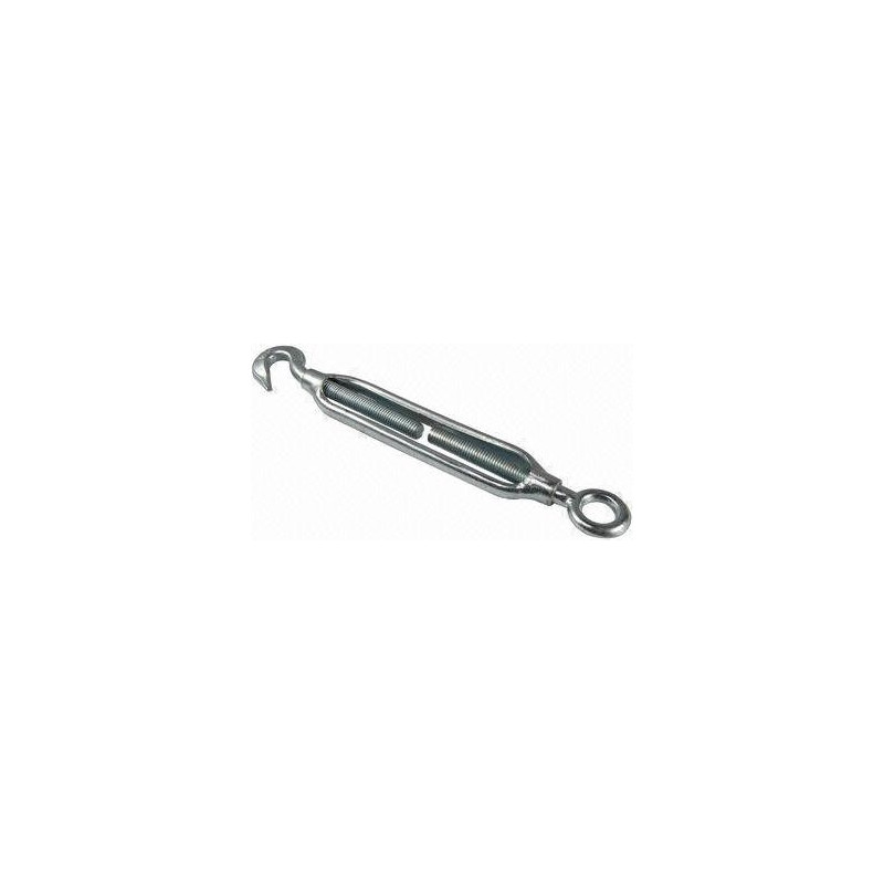 STAINLESS STEEL TURNBUCKLE W/ HOOK & EYE 6 MM