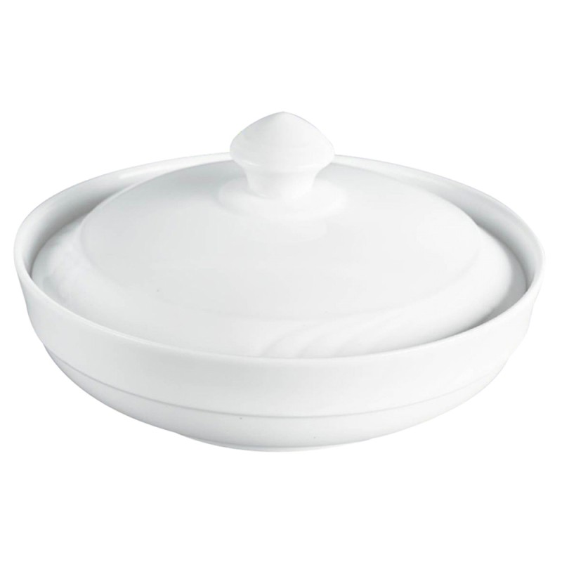 Rice Bowl W/Cover 10"