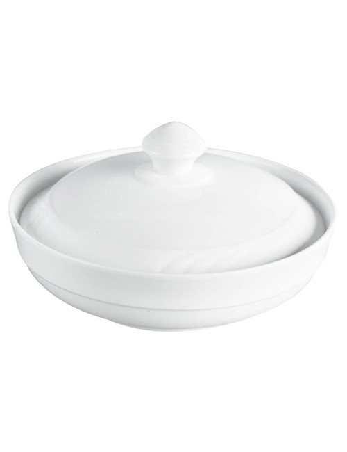 Rice Bowl W/Cover 10"