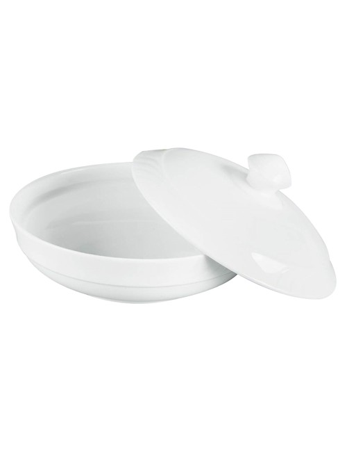 Rice Bowl W/Cover 10"