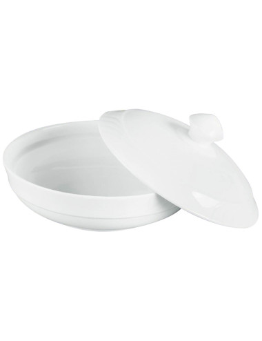 Rice Bowl W/Cover 13"