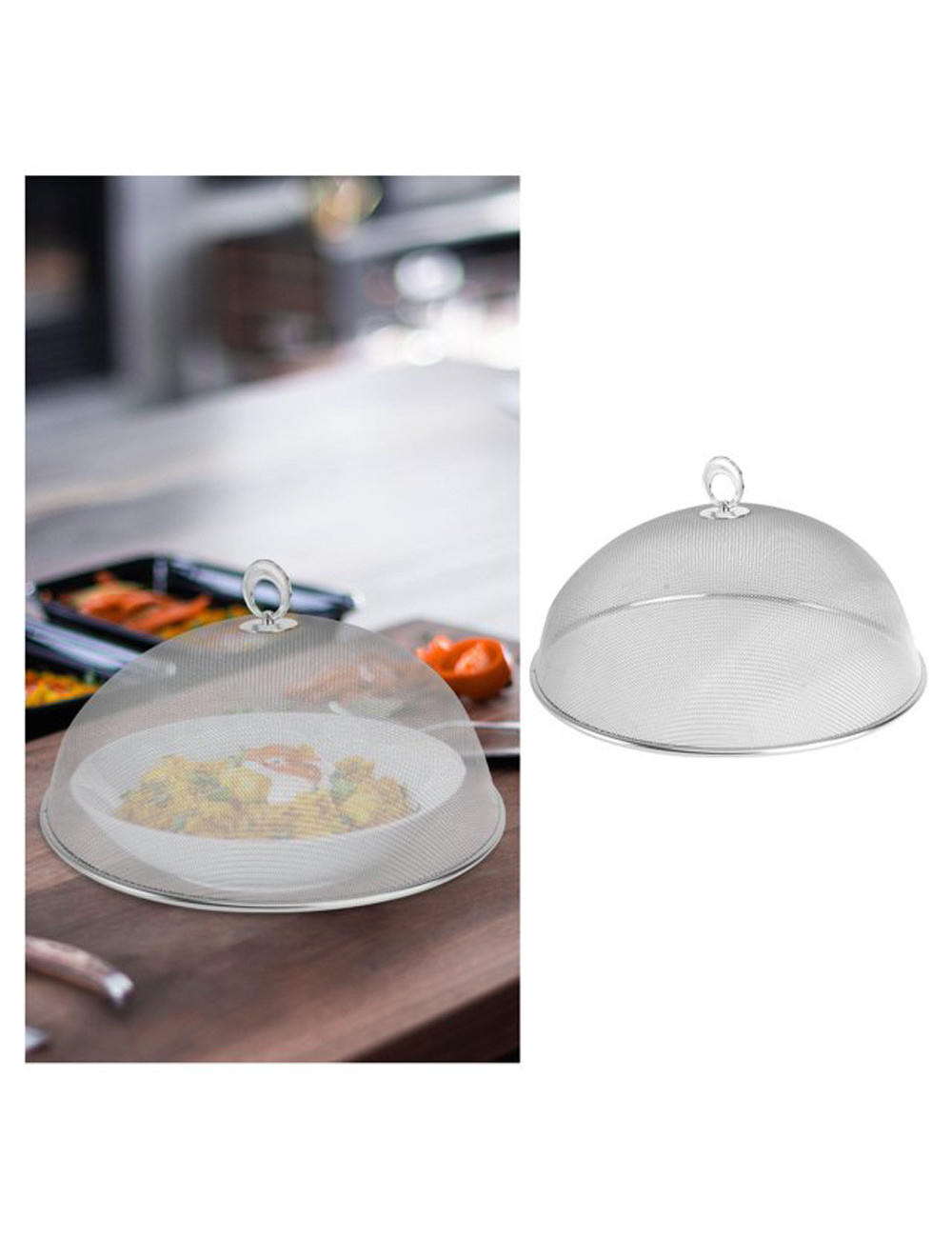 Stainless Food Cover 28Cm