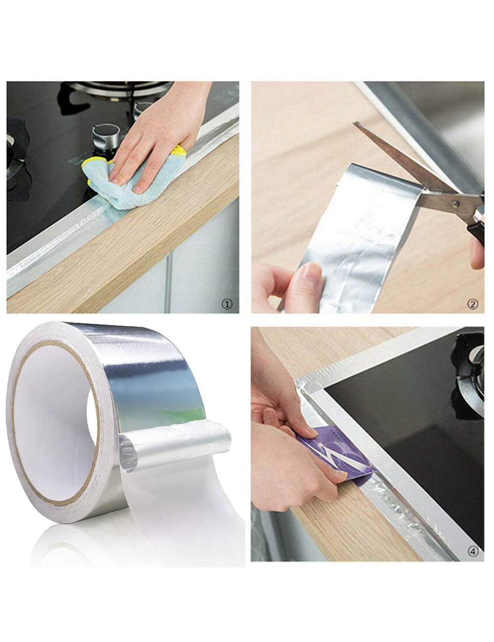 ALUMINIUM FOIL TAPE 3" x 20 YDS x 16 PCS