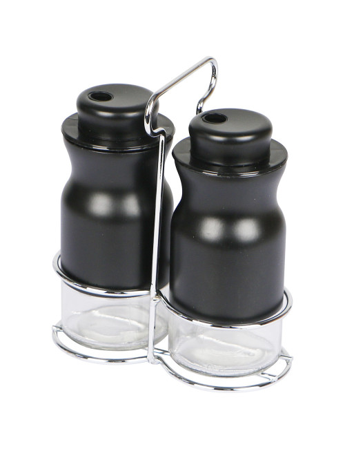 Salt And Pepper Dispenser Set -