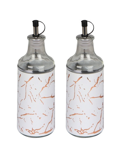 طقم زيت 4 قطع مع ستاند