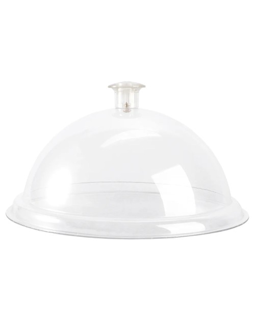 Round Tray With Transaparent Lid - 30Cm