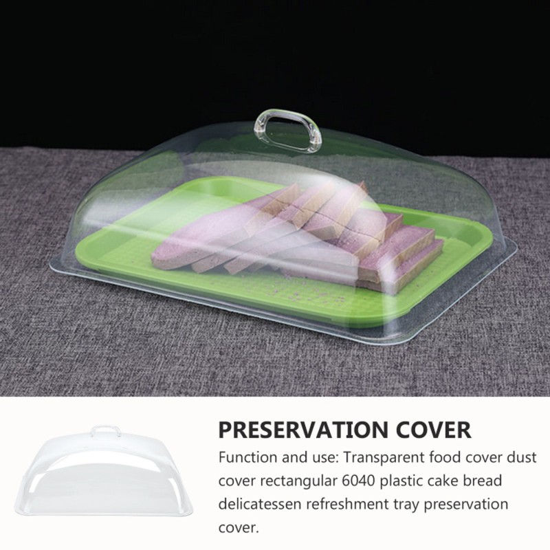 Rect. Tray With Transaparent Lid - 30Cm*40Cm