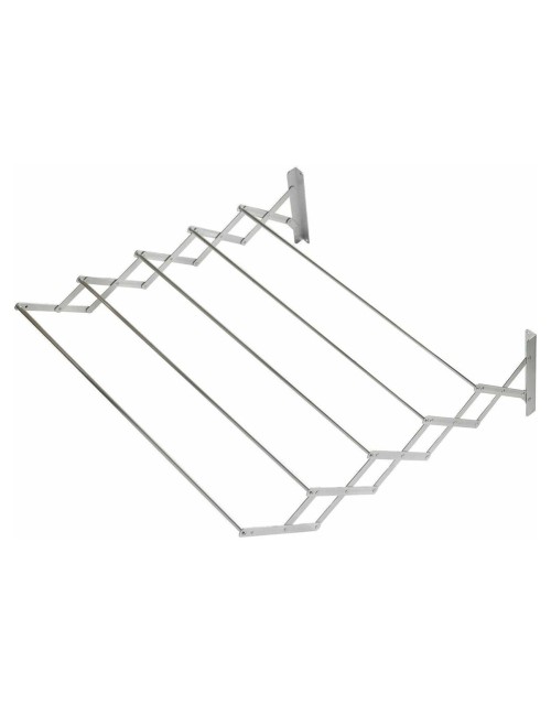 LZH-002 ALUMINIUM WALL MOUNTED RETRACTABLE CLOTHES DRYING RACK 60 X 80CM