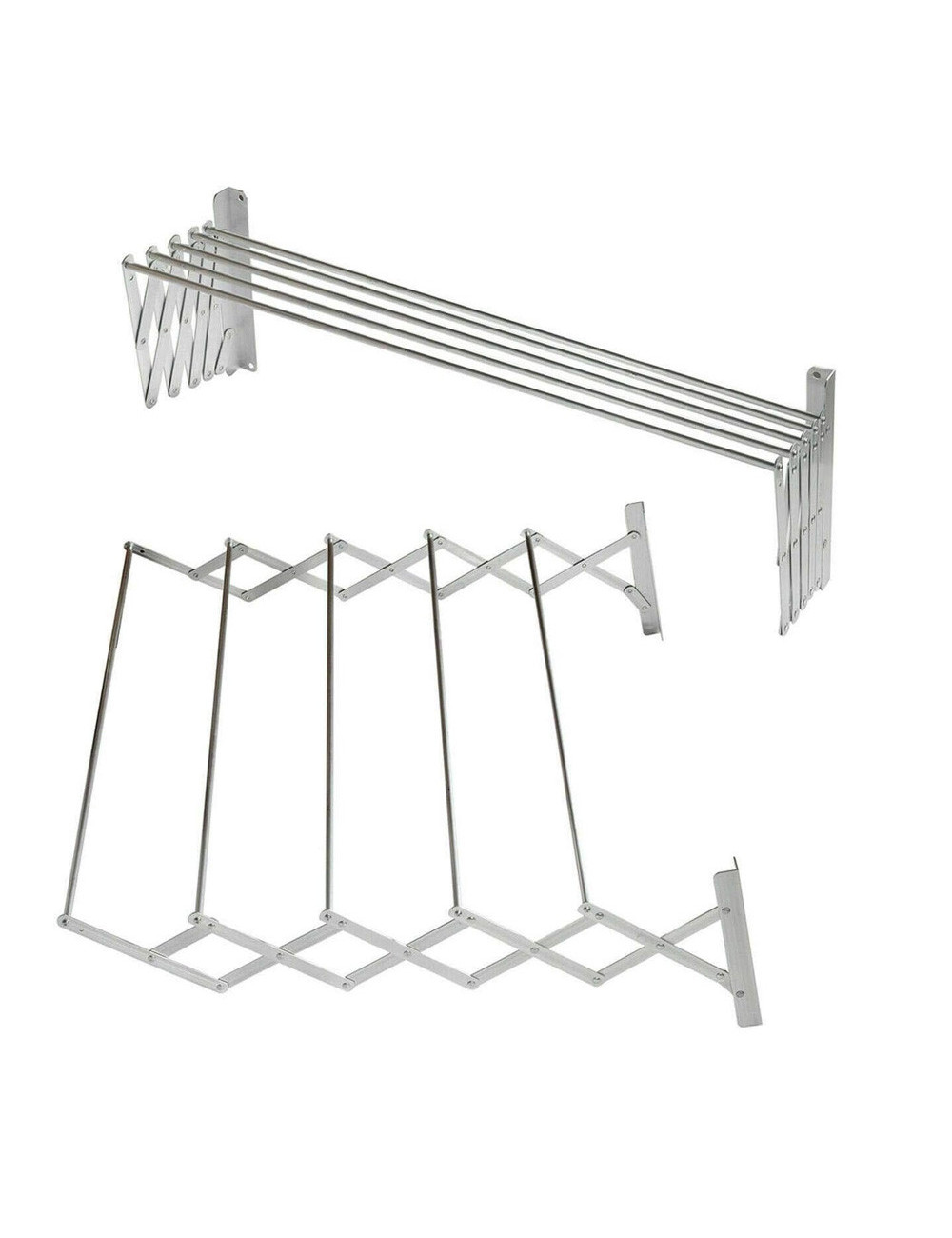 LZH-003 80 X 80CM علاقة ملابس متحرك الومونيوم