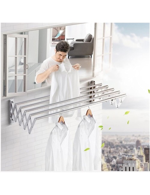 LZH-007 80 X 37.5CM علاقة ملابس متحرك استانلستيل 5 علا