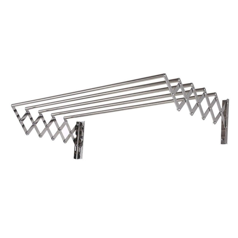 LZH-008 120 X 37.5CM علاقة ملابس متحرك استانلستيل 5 علاق