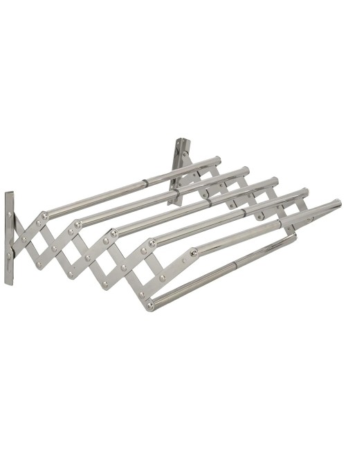 LZH-009 80 X 37.5CM علاقة ملابس متحرك استانلستيل 6 علاق