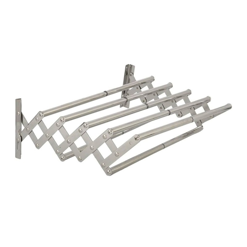 LZH-011 80 X 37.5CM علاقة ملابس متحرك استانلستيل 7 علاق
