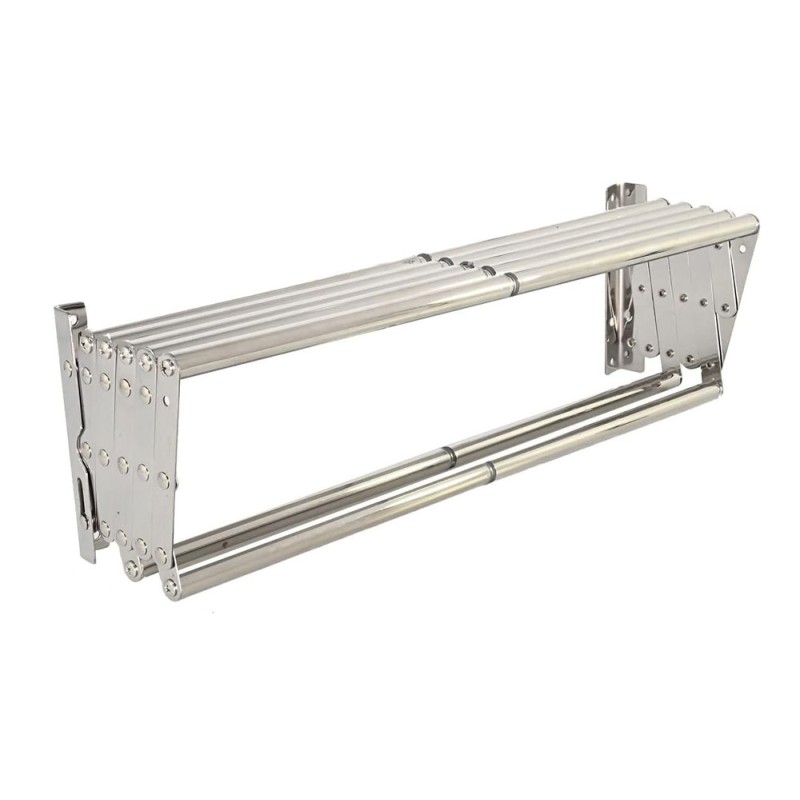 LZH-011 80 X 37.5CM علاقة ملابس متحرك استانلستيل 7 علاق
