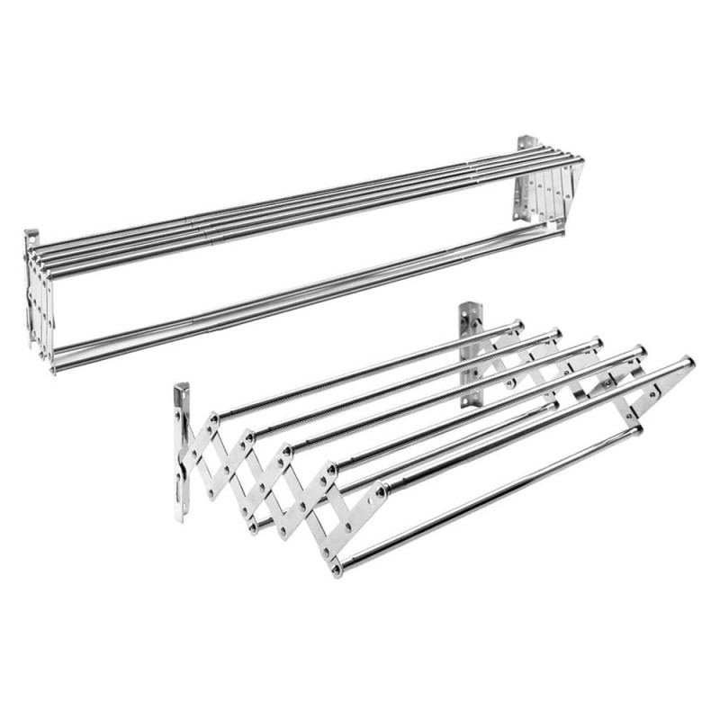 LZH-012 120 X 37.5CM علاقة ملابس متحرك استانلستيل 7 علاق