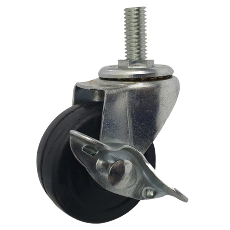 083075B CASTER WHEEL SWIVEL WITH SIDE BRAKE 3"