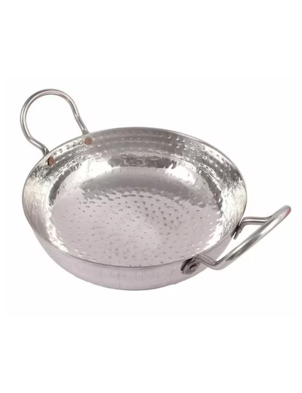 Hammered Frying Pan (Kadhai) - 28Cm