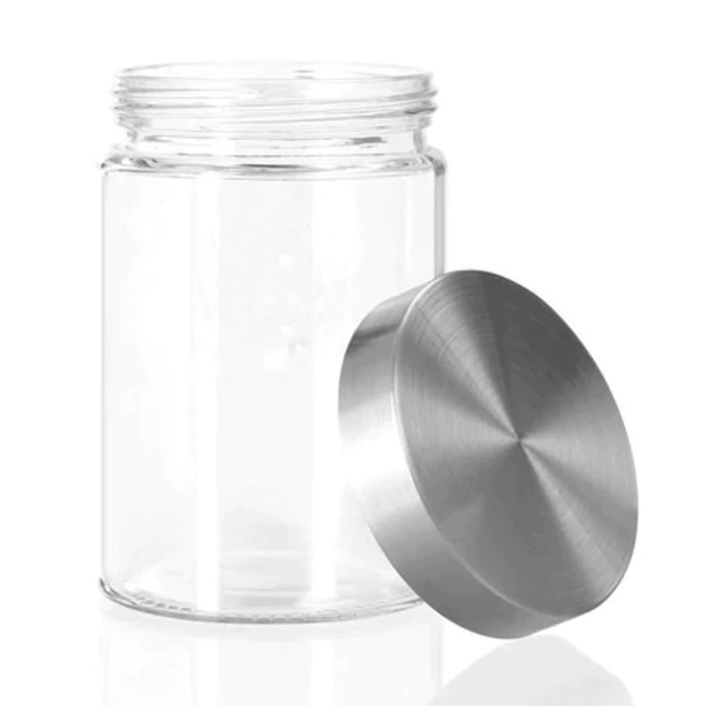 Glass Canister - Belly -1200Ml