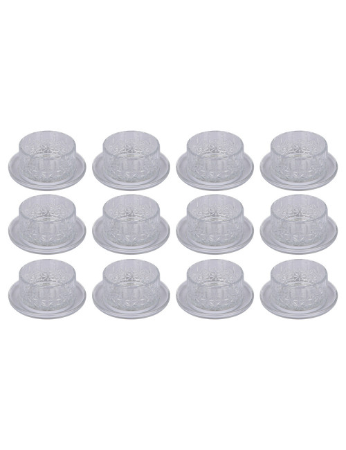 12 Pcs Serving Bowl Set ( 6 Bowls + 6 Saucers)