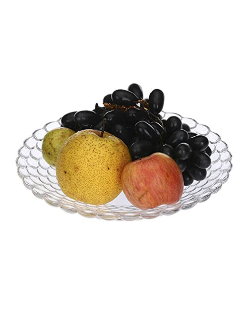 Deep Transparent Plate 24.5Cm