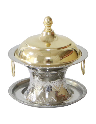 Date Bowl With Stand - Large