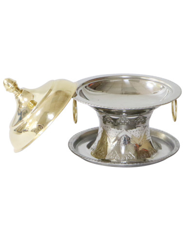 Date Bowl With Stand - Large