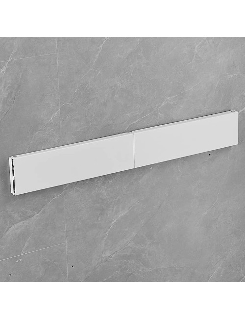 FDR-002 FOLDABLE WALL MOUNTED CLOTHES DRYING RACK 80 X 10.5 X 40CM WHITE