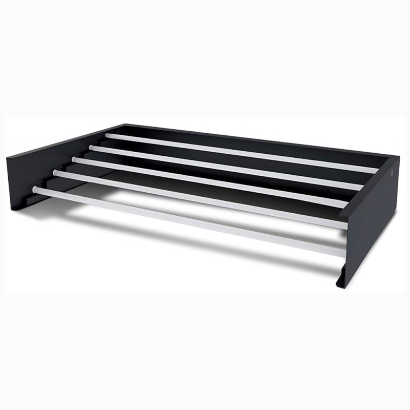 FDR-003 FOLDABLE WALL MOUNTED CLOTHES DRYING RACK 100 X 10.5 X 50CM BLACK