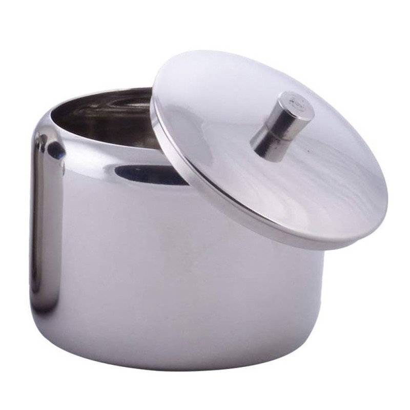 Hammered Stainless Steel Sugar Pot -300 Ml