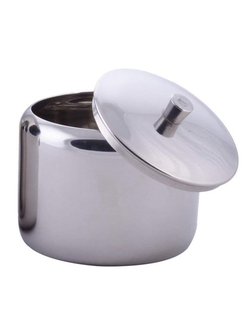 Hammered Stainless Steel Sugar Pot -300 Ml