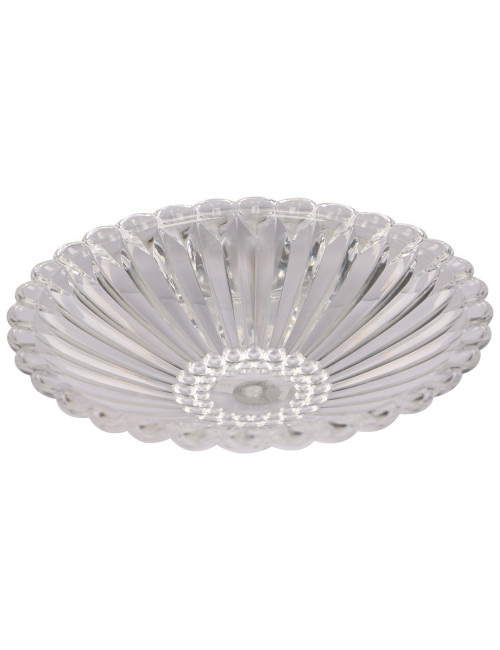 Deep Transparent Plate 19.5Cm