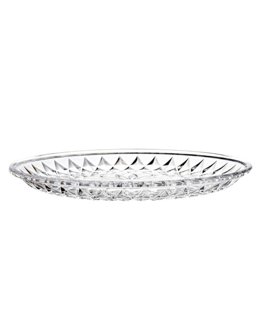 Flat Transaparent Plate 25Cm
