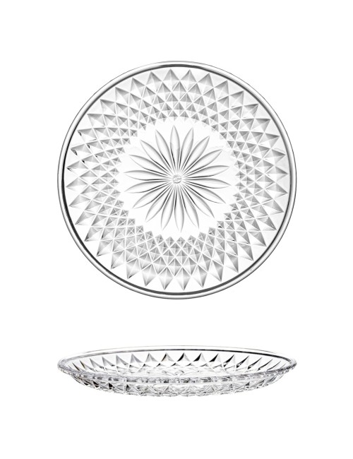 Flat Transaparent Plate 30Cm