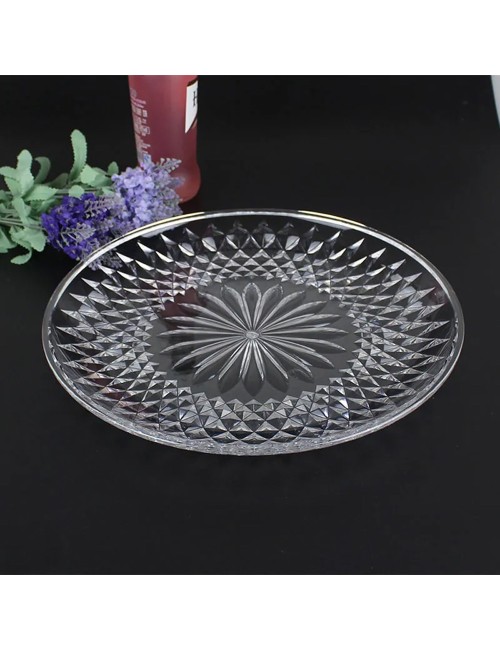 Flat Transaparent Plate 30Cm