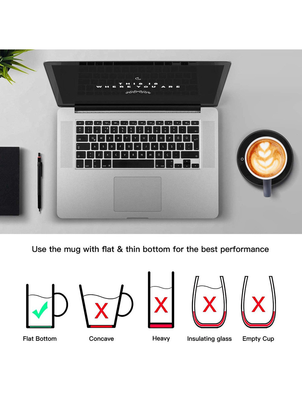 ELECTRIC HEATING COASTER (HOT PLATE) 3.15" 18W