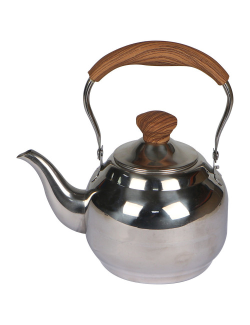 Teapot Stainless Steel With Granite Coating Handle - 1.5 Ltr