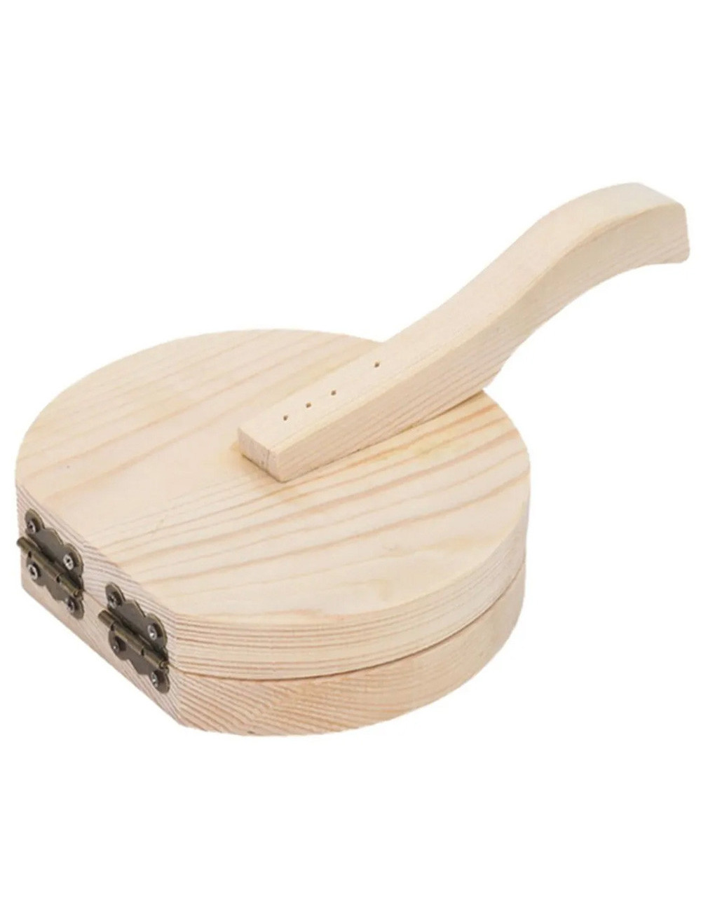 Bamboo Round Dough Pressing Tool - Large