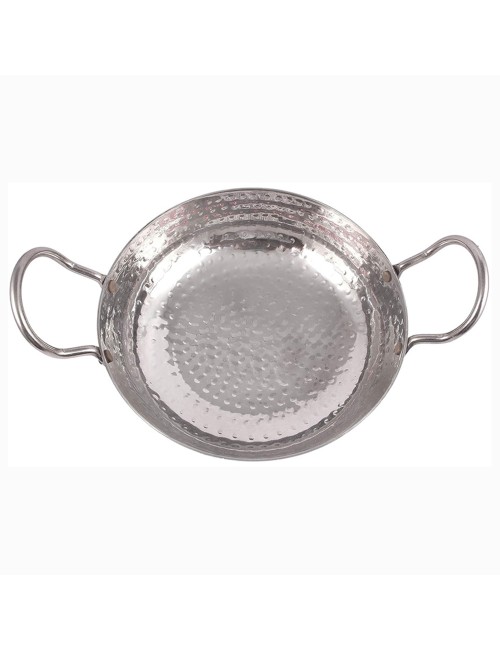 Hammered Frying Pan (Kadhai) - 22Cm