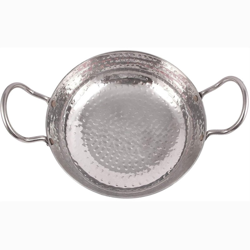 Hammered Frying Pan (Kadhai) - 24Cm