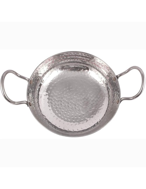Hammered Frying Pan (Kadhai) - 24Cm