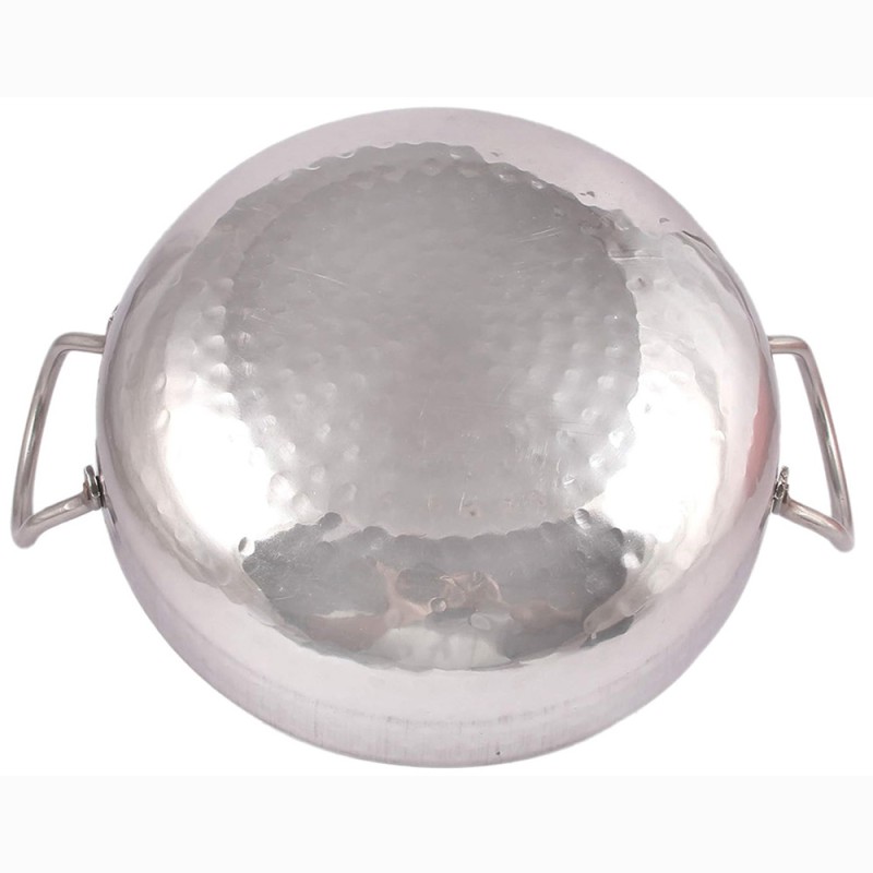 Hammered Frying Pan (Kadhai) - 24Cm