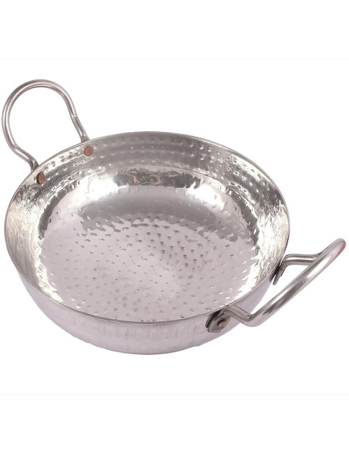 Hammered Frying Pan (Kadhai) - 26Cm