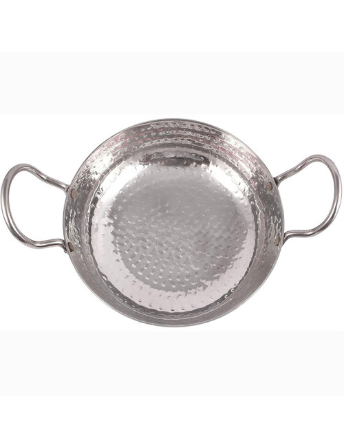 Hammered Frying Pan (Kadhai) - 26Cm