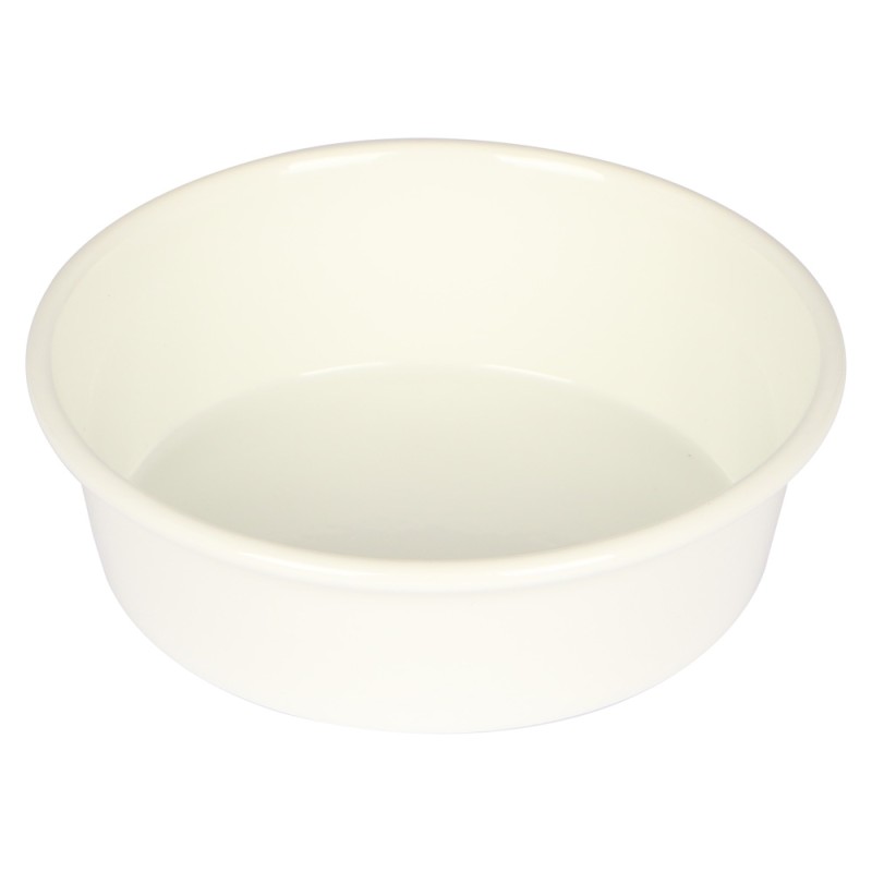 Round Enamel Breakfast Tray 40Cm - Assorted Colours