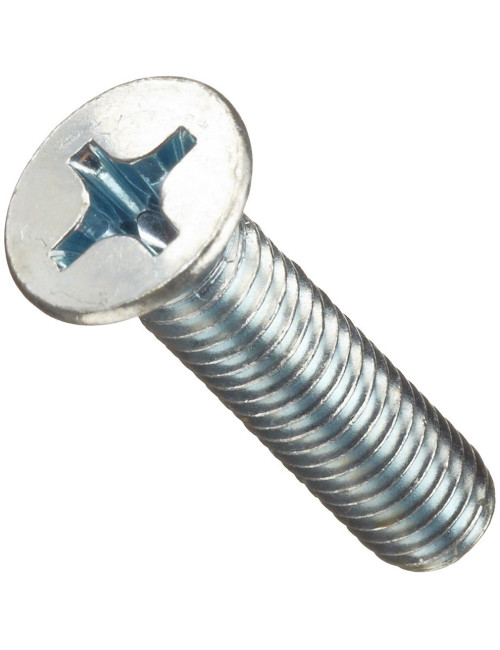 GALVANIZED MACHINE BOLT FLAT HEAD 5 MM x 80