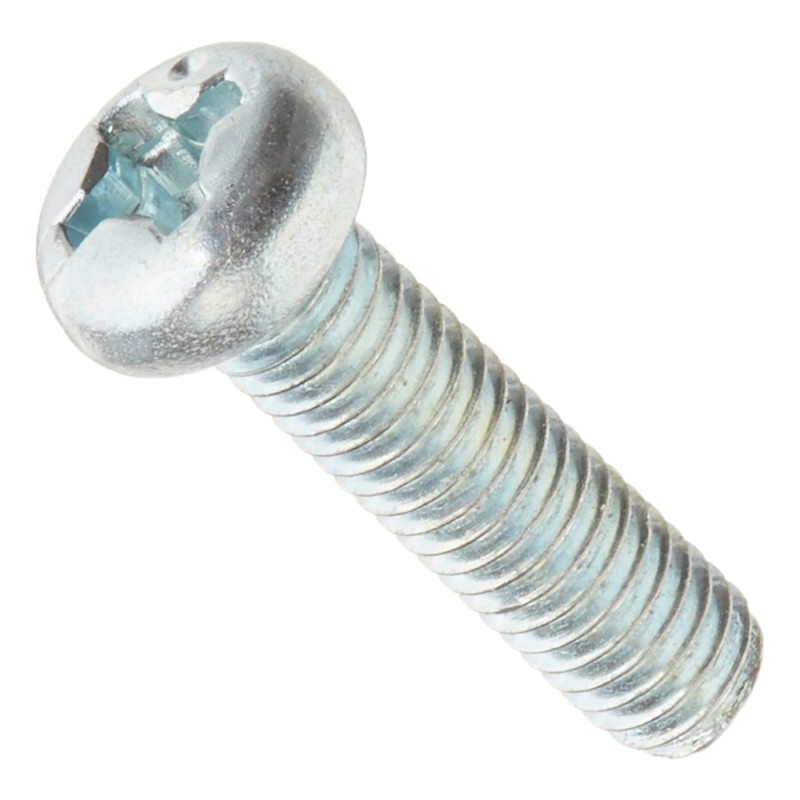 GALVANIZED PAN MACHINE SCREW 4 MM x 20