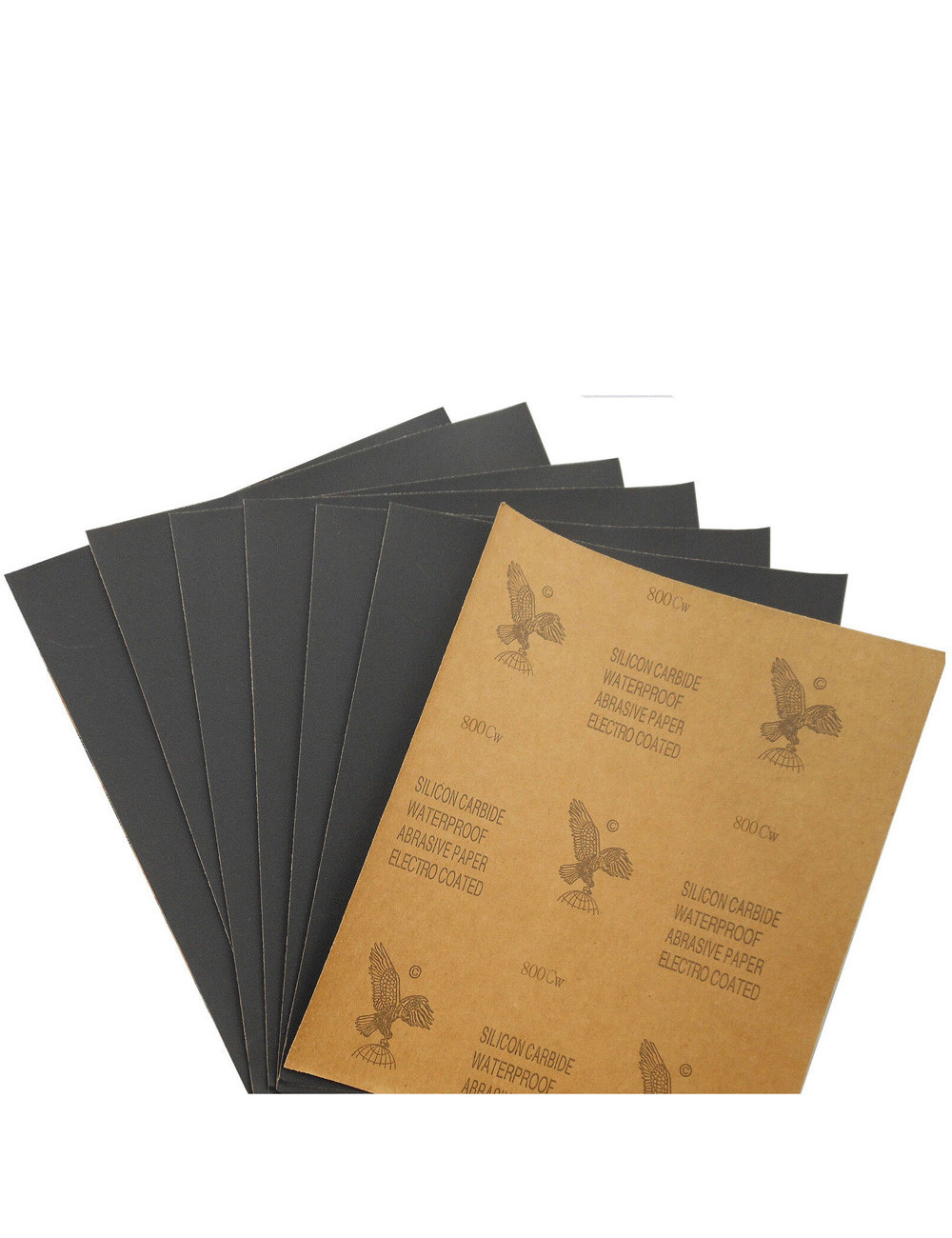 ABRASIVE PAPER WATER PROOF 9" X 11" 800 GRIT