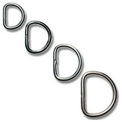 حلقة حرف دي أستنلستيل CHN - 60 x 8MM