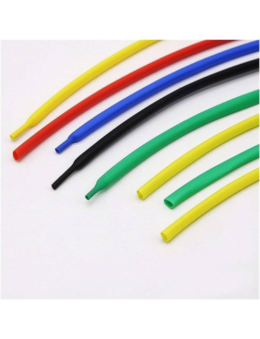 JAS HEAT SHRINKABLE TUBE BLACK 7/3.5 MM X 100 MTR
