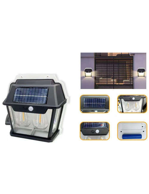 HW 999-2W SOLAR INTERACTION WALL LAMP